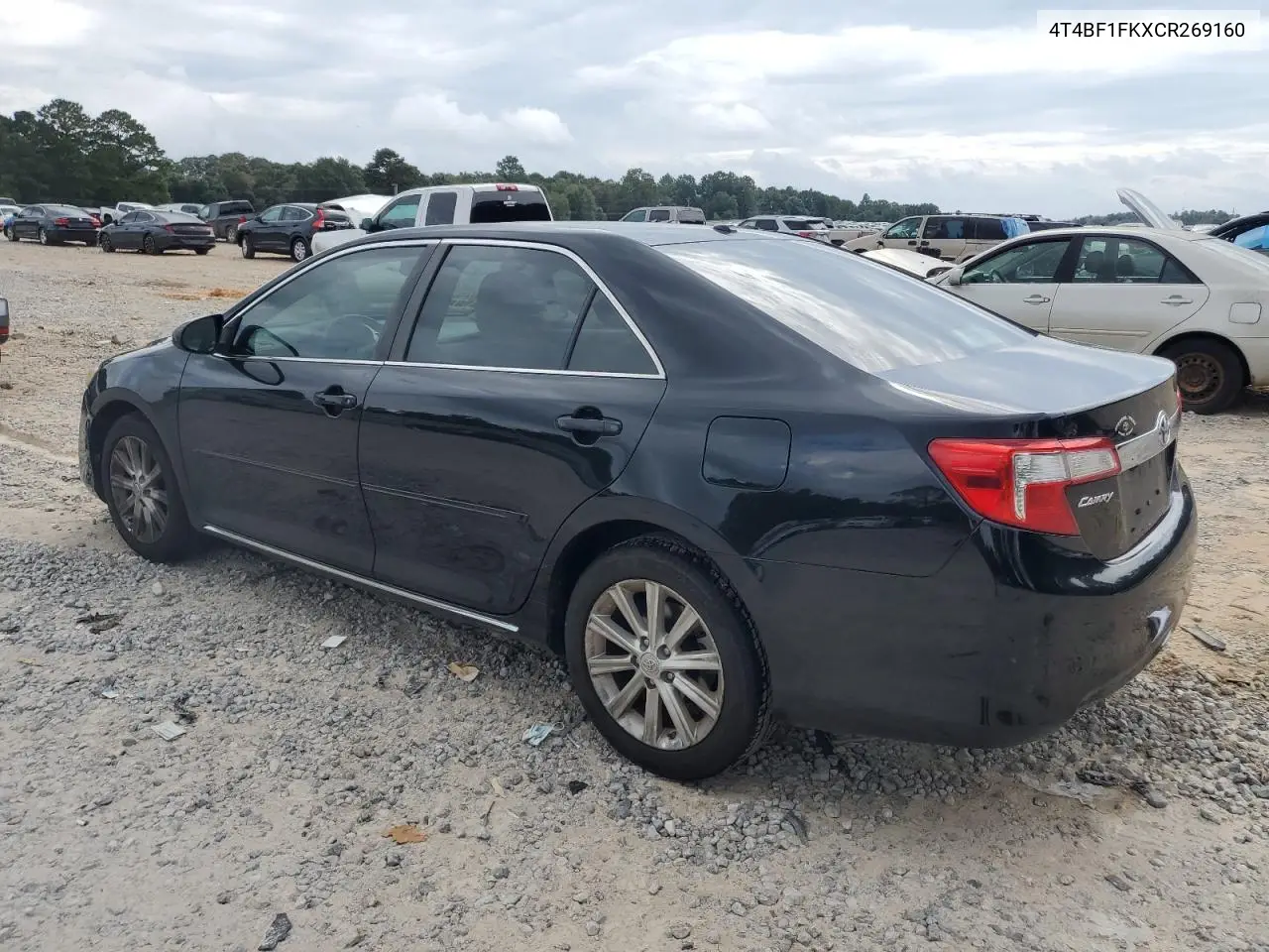 4T4BF1FKXCR269160 2012 Toyota Camry Base