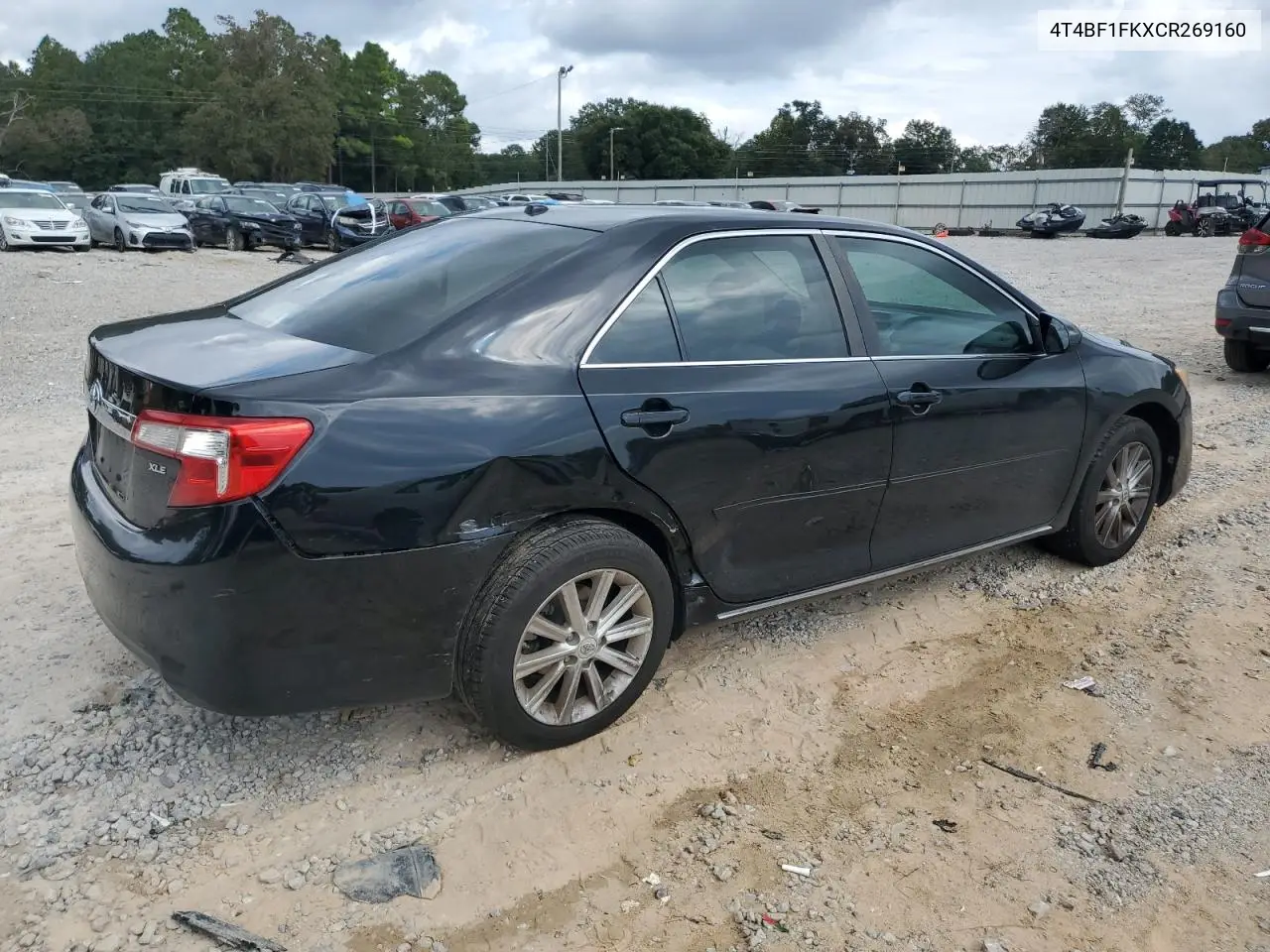 4T4BF1FKXCR269160 2012 Toyota Camry Base