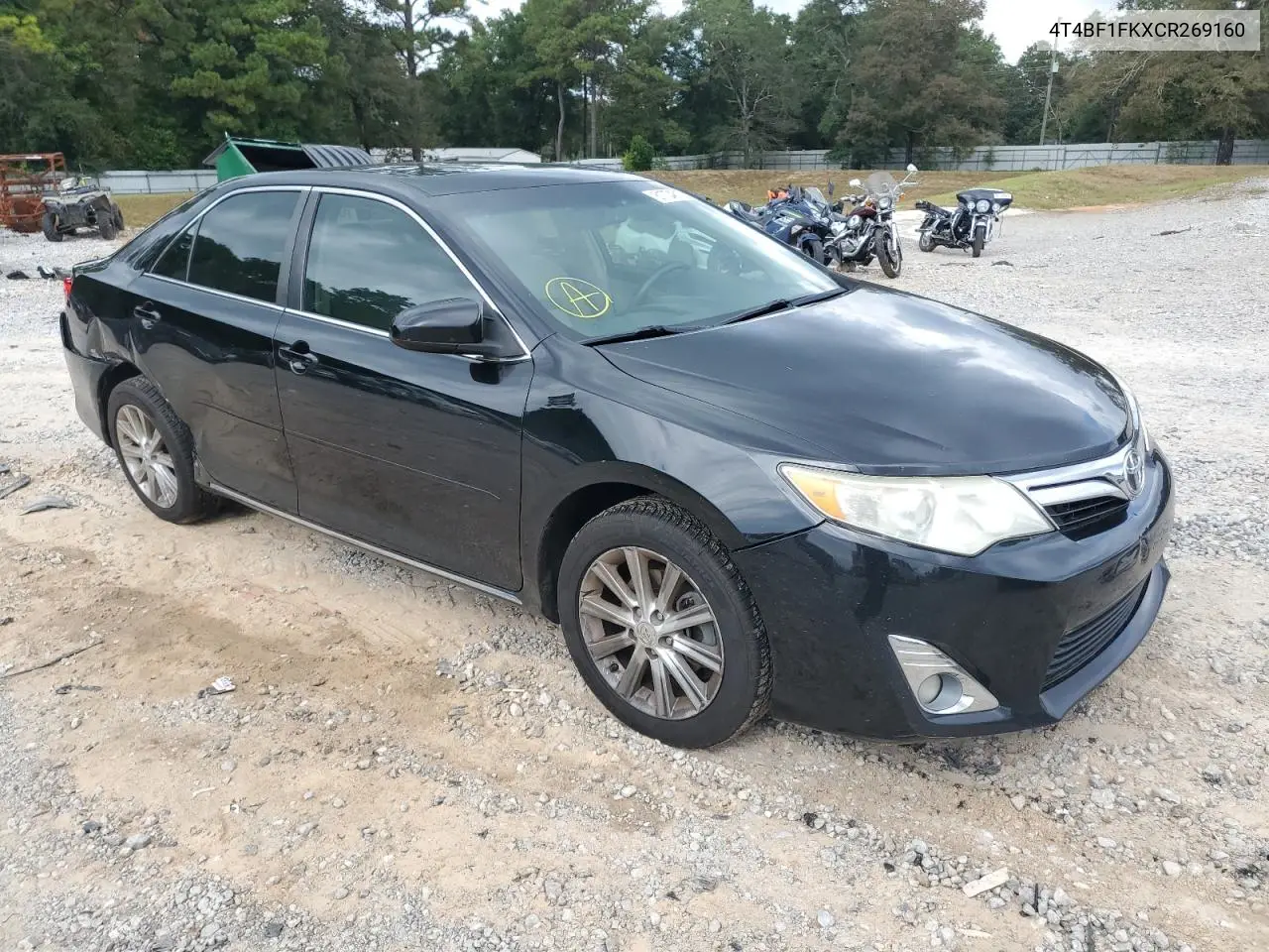 4T4BF1FKXCR269160 2012 Toyota Camry Base