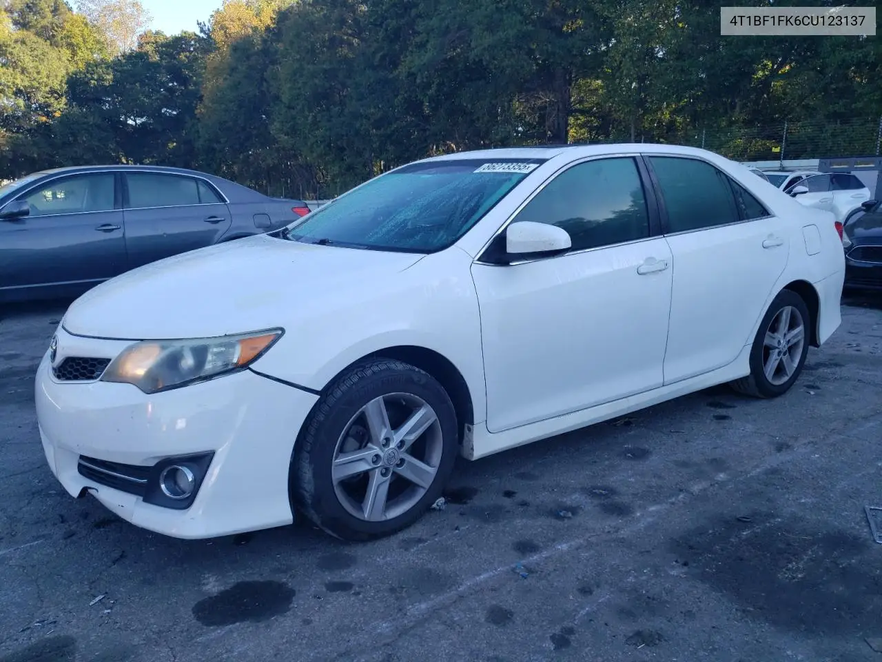 4T1BF1FK6CU123137 2012 Toyota Camry Base