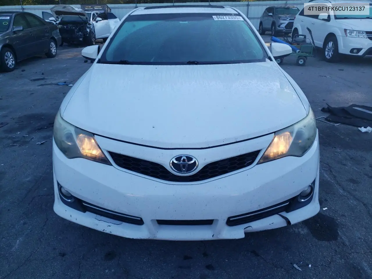4T1BF1FK6CU123137 2012 Toyota Camry Base