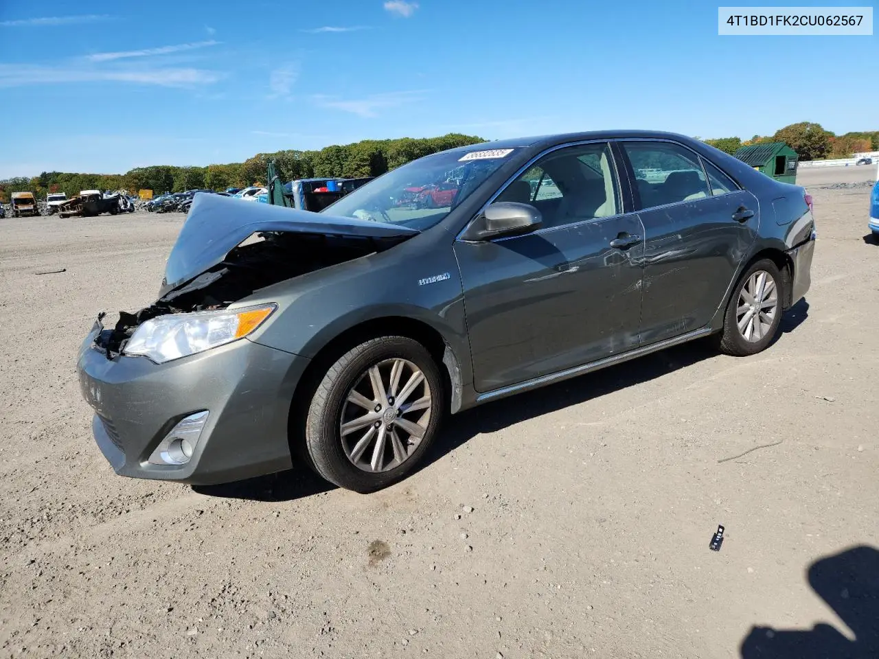 4T1BD1FK2CU062567 2012 Toyota Camry Hybrid