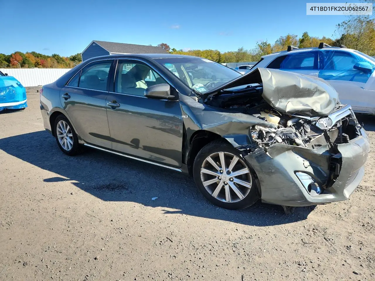 4T1BD1FK2CU062567 2012 Toyota Camry Hybrid