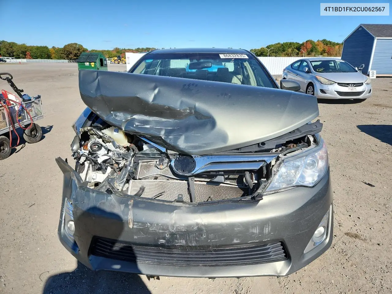 4T1BD1FK2CU062567 2012 Toyota Camry Hybrid