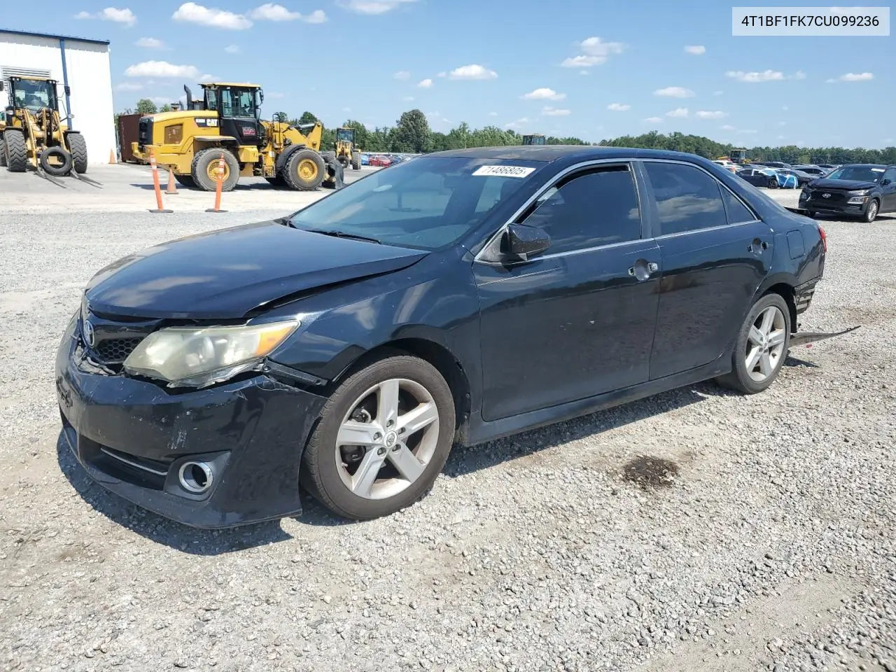 4T1BF1FK7CU099236 2012 Toyota Camry Base
