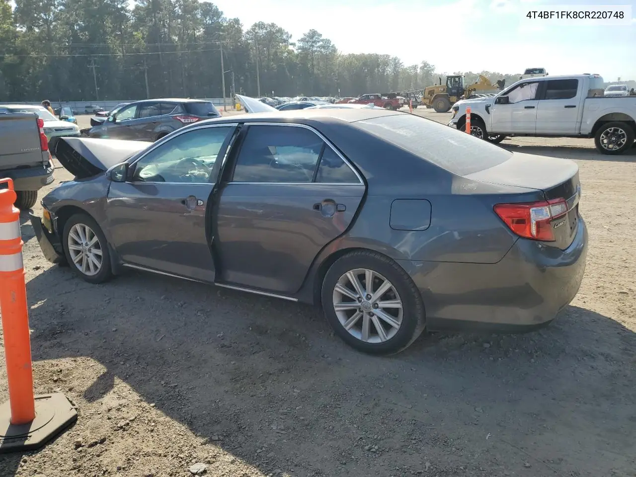 4T4BF1FK8CR220748 2012 Toyota Camry Base
