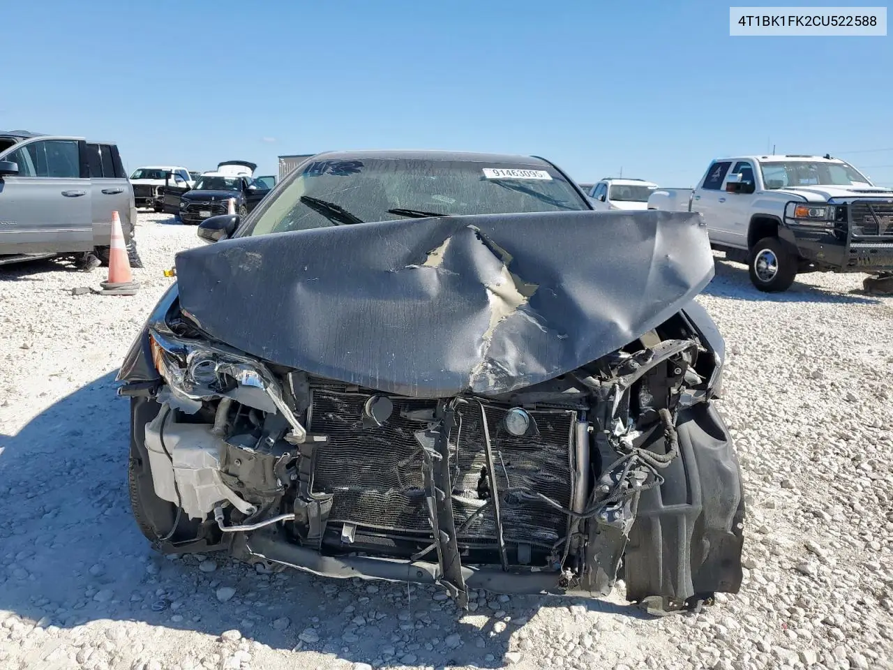 4T1BK1FK2CU522588 2012 Toyota Camry Xle V6