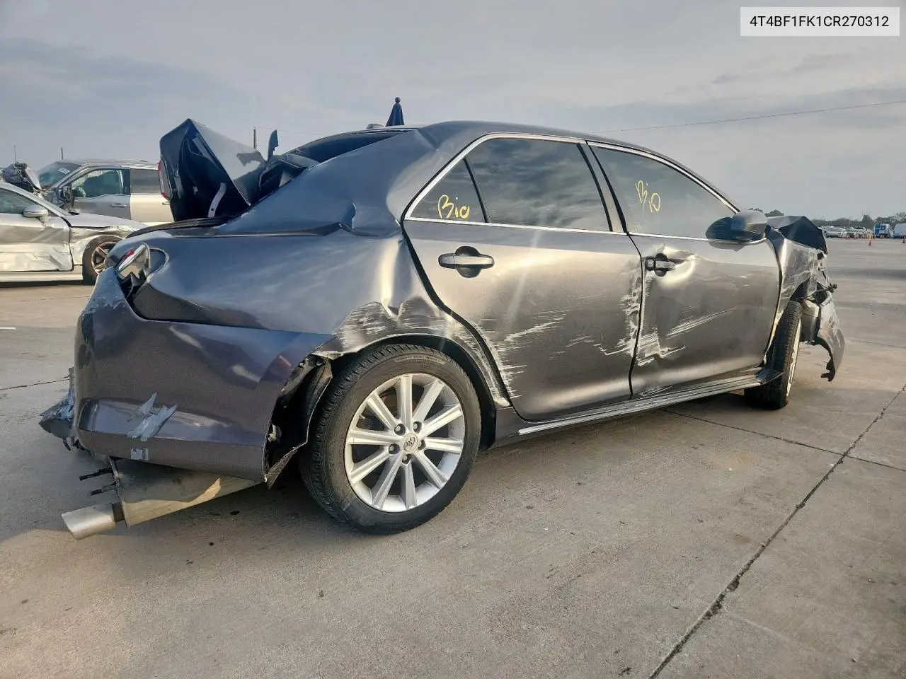 4T4BF1FK1CR270312 2012 Toyota Camry Xle