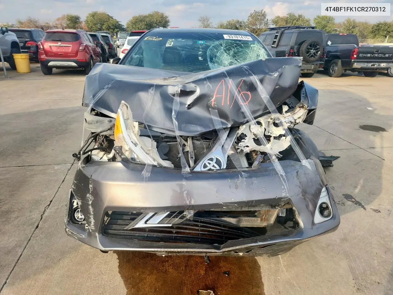4T4BF1FK1CR270312 2012 Toyota Camry Xle