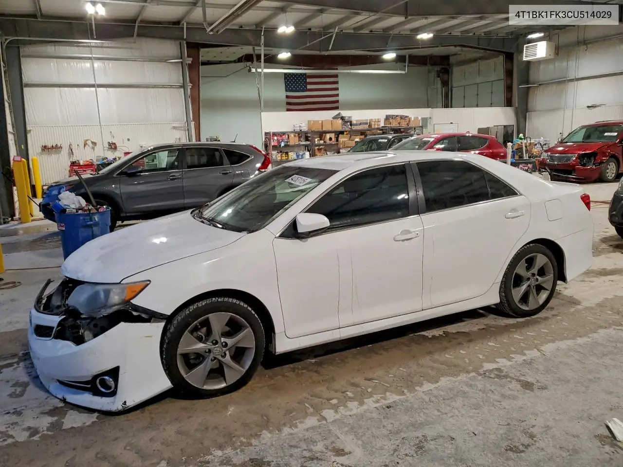 4T1BK1FK3CU514029 2012 Toyota Camry Se