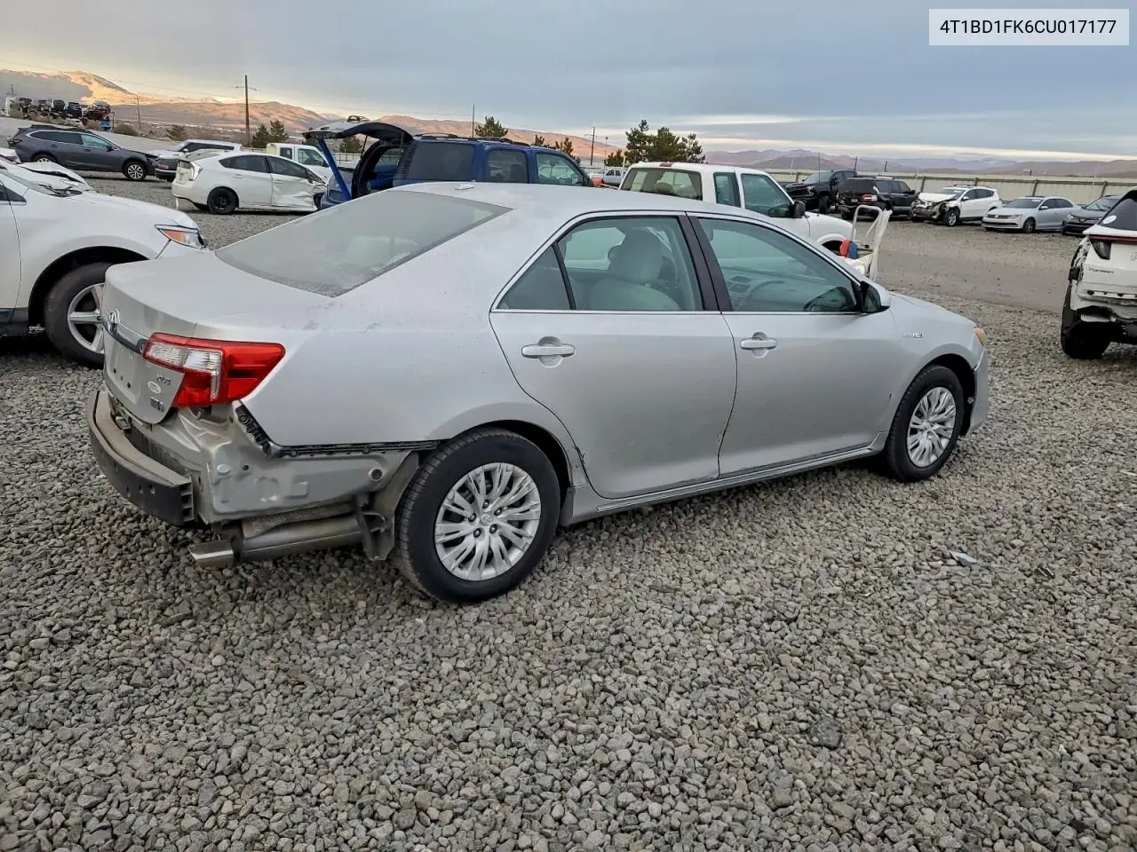 4T1BD1FK6CU017177 2012 Toyota Camry Hybrid