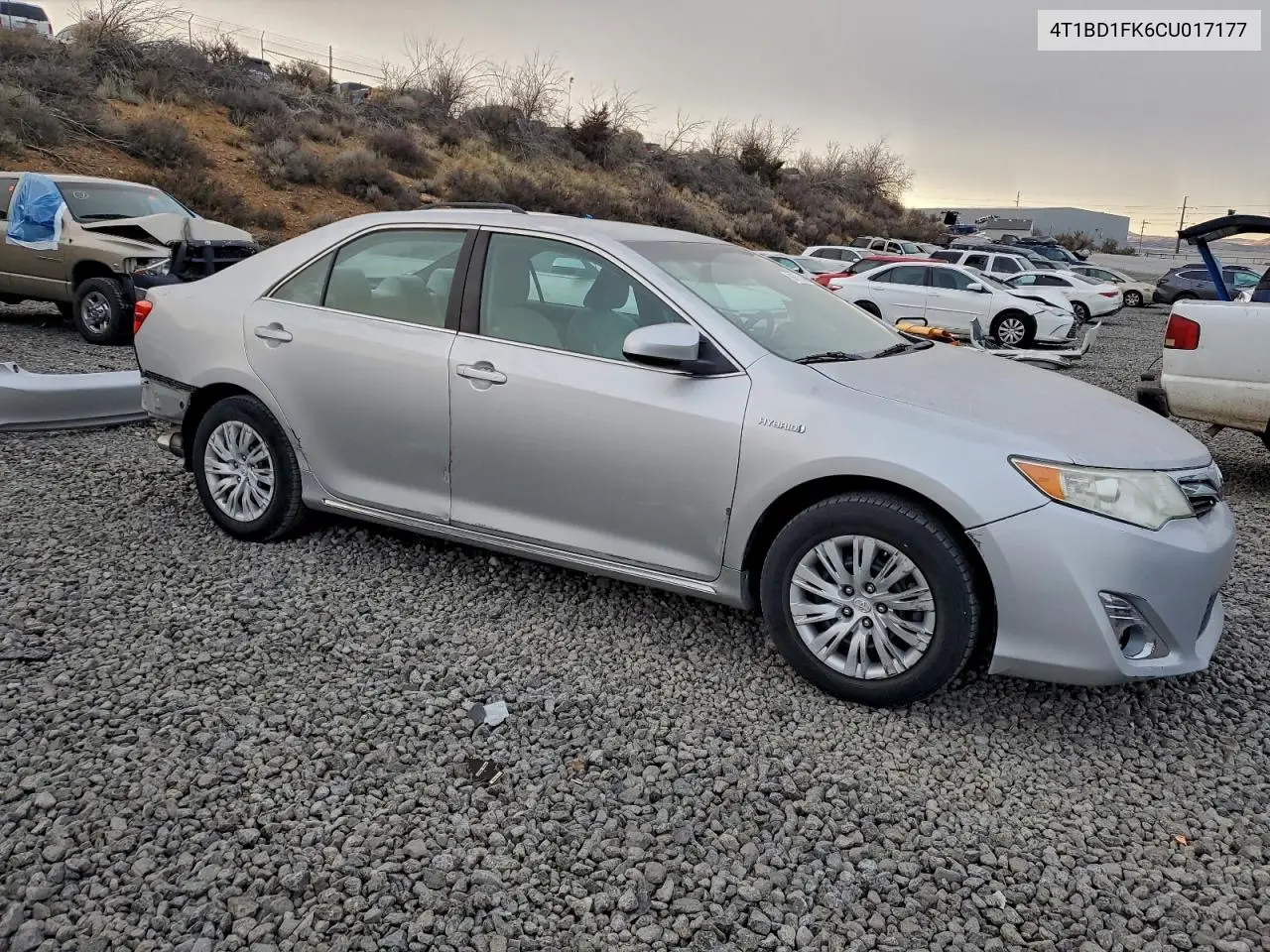 4T1BD1FK6CU017177 2012 Toyota Camry Hybrid