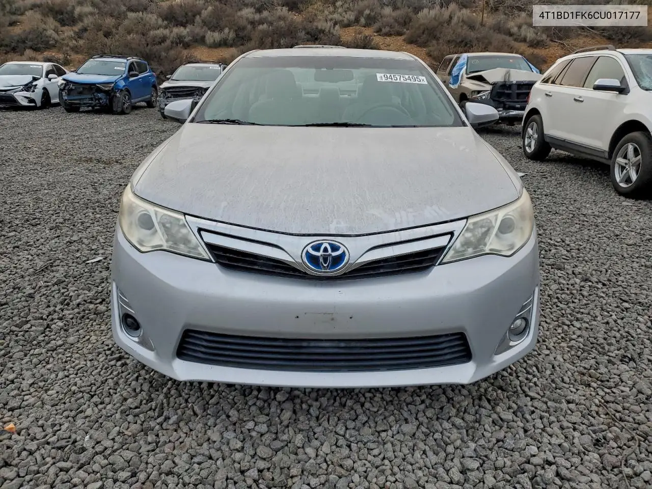 4T1BD1FK6CU017177 2012 Toyota Camry Hybrid