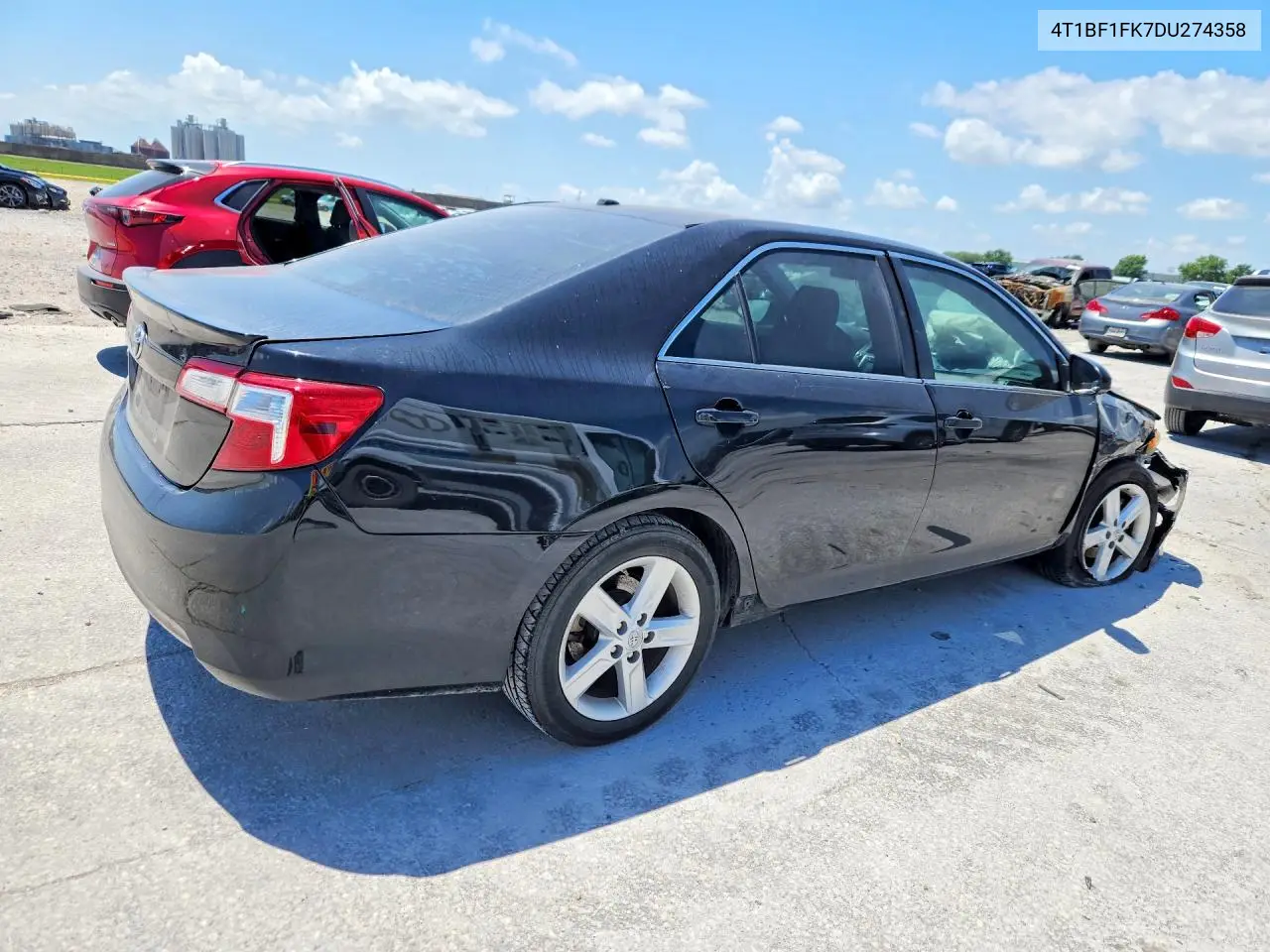 2013 Toyota Camry Se VIN: 4T1BF1FK7DU274358 Lot: 56317246