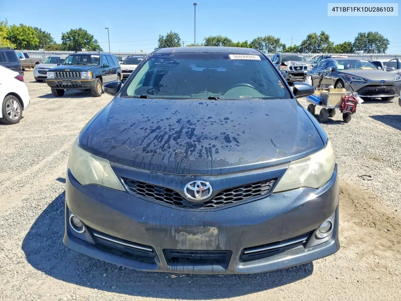 2013 Toyota Camry Se VIN: 4T1BF1FK1DU286103 Lot: 56699946