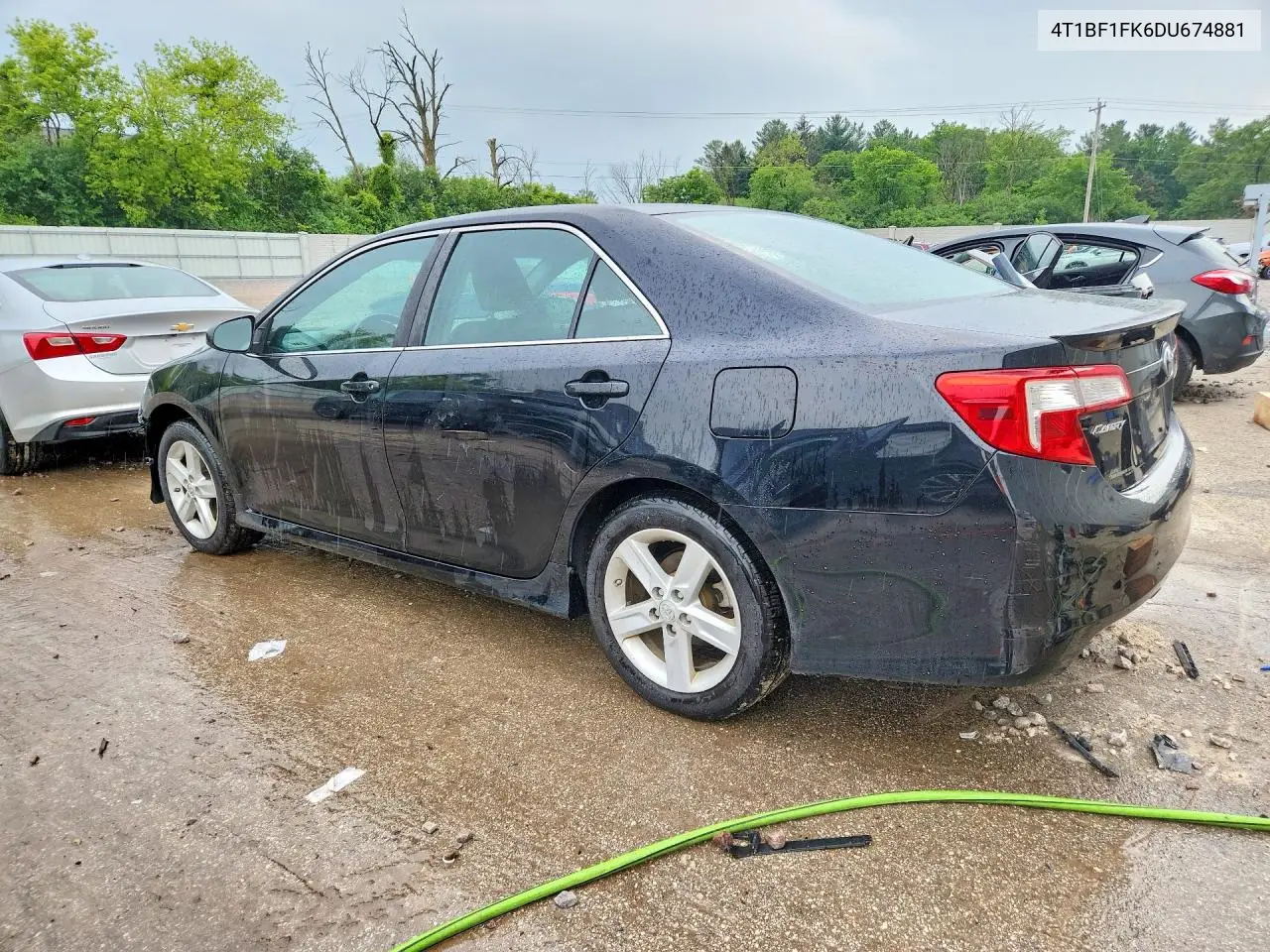 2013 Toyota Camry Se VIN: 4T1BF1FK6DU674881 Lot: 58095166