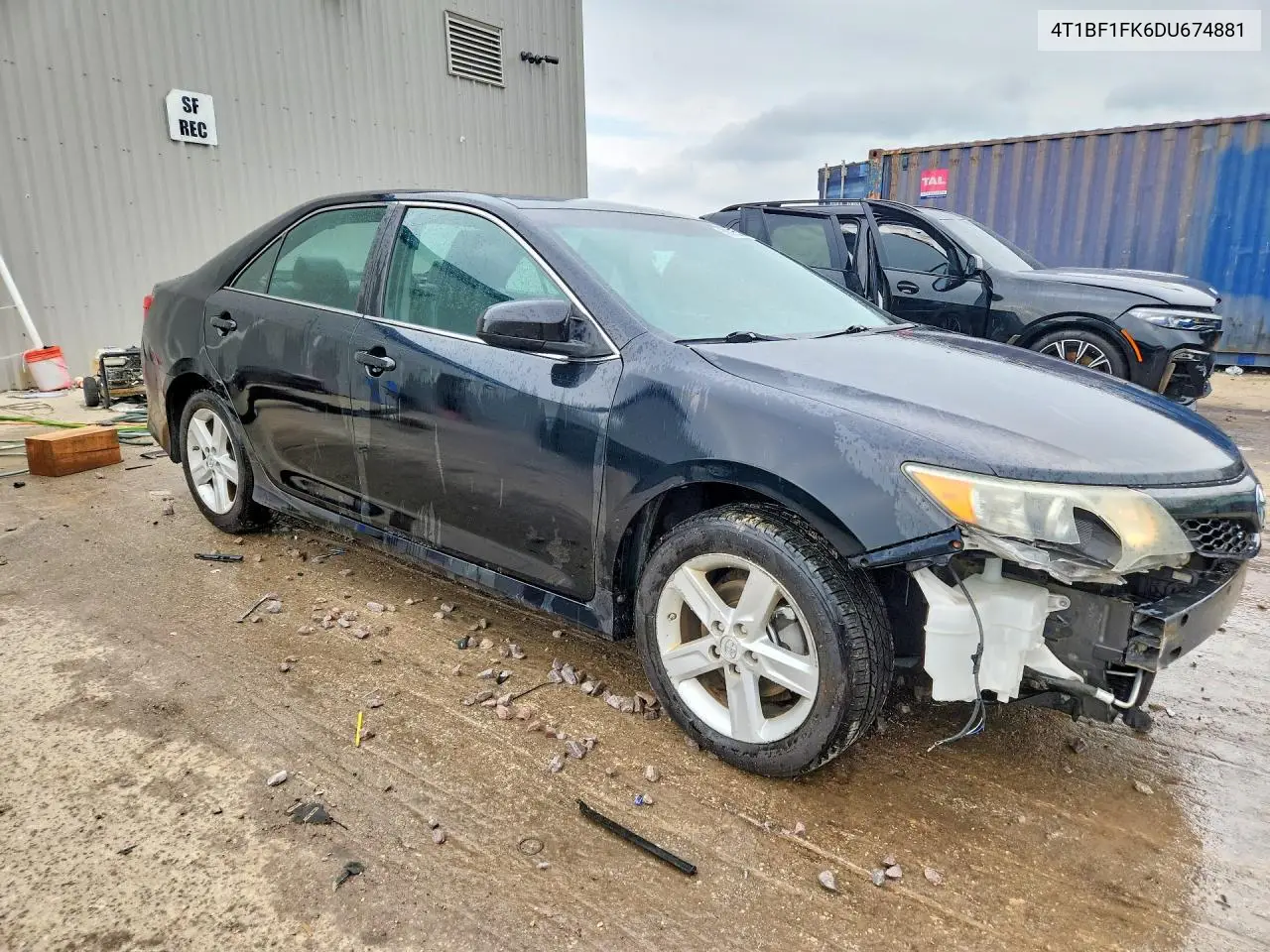 2013 Toyota Camry Se VIN: 4T1BF1FK6DU674881 Lot: 58095166