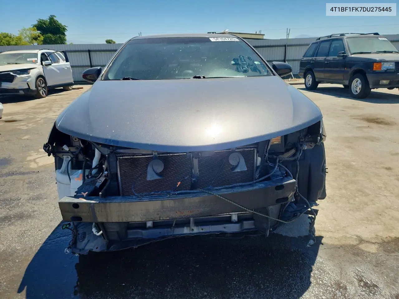 2013 Toyota Camry Se VIN: 4T1BF1FK7DU275445 Lot: 58304726