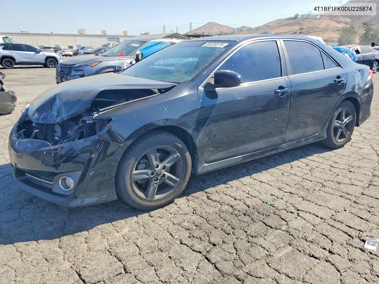 2013 Toyota Camry Se VIN: 4T1BF1FK0DU225874 Lot: 58328076