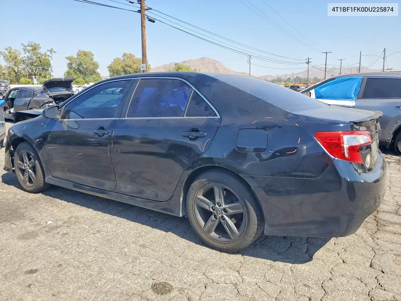 2013 Toyota Camry Se VIN: 4T1BF1FK0DU225874 Lot: 58328076