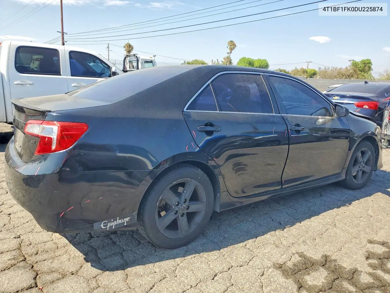 2013 Toyota Camry Se VIN: 4T1BF1FK0DU225874 Lot: 58328076