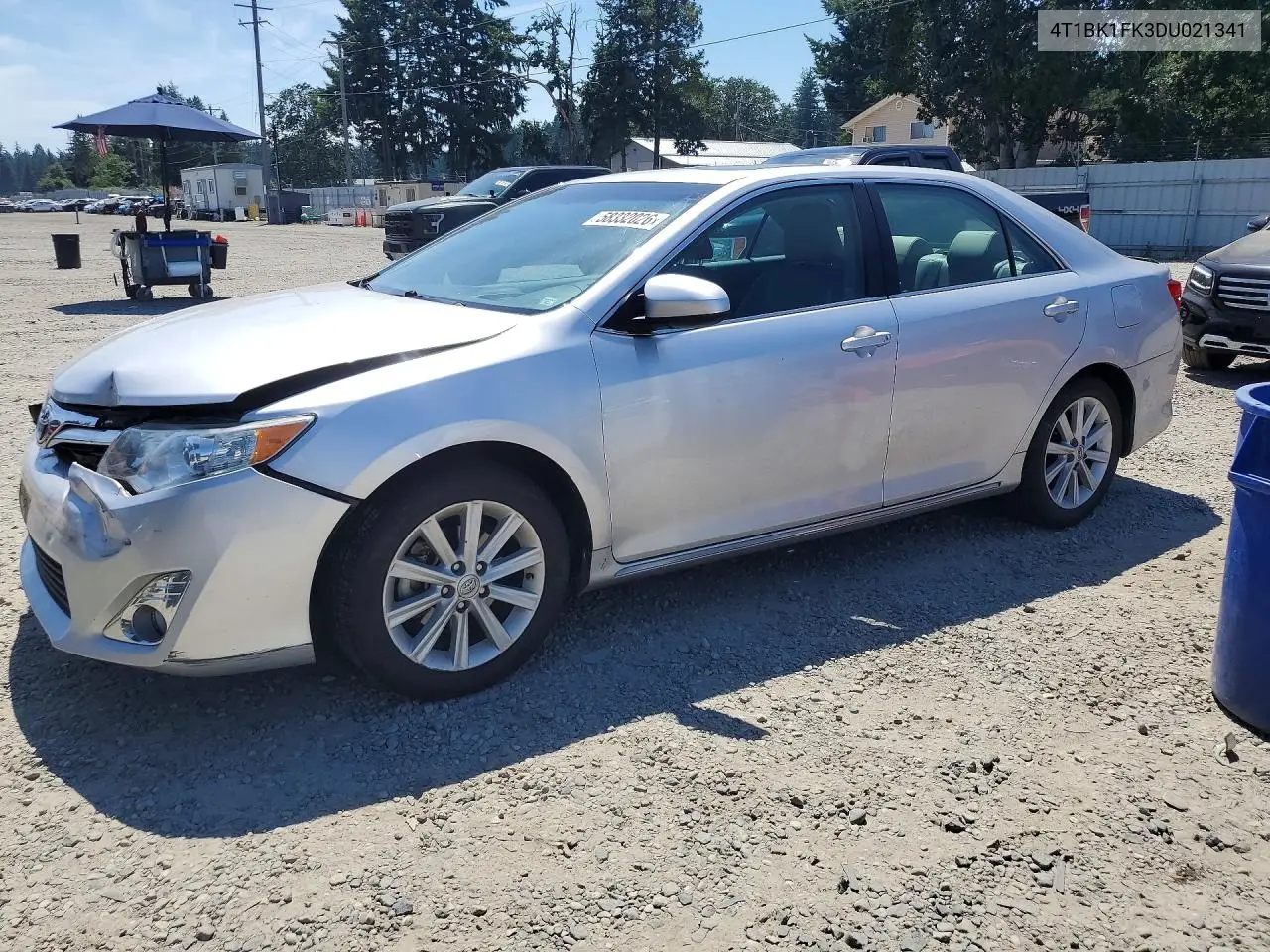 2013 Toyota Camry Xle V6 VIN: 4T1BK1FK3DU021341 Lot: 58332026