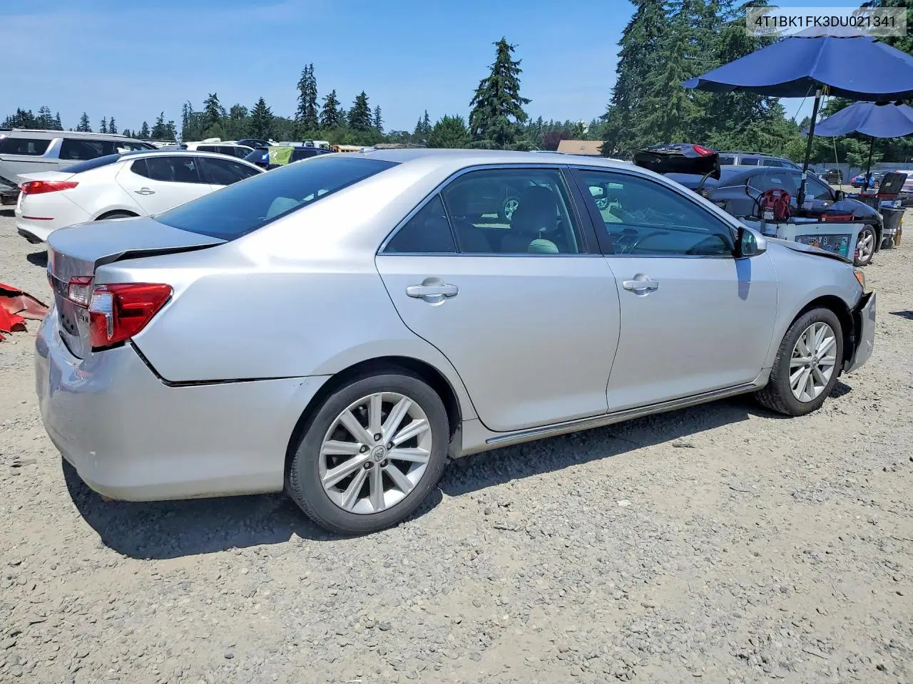 2013 Toyota Camry Xle V6 VIN: 4T1BK1FK3DU021341 Lot: 58332026