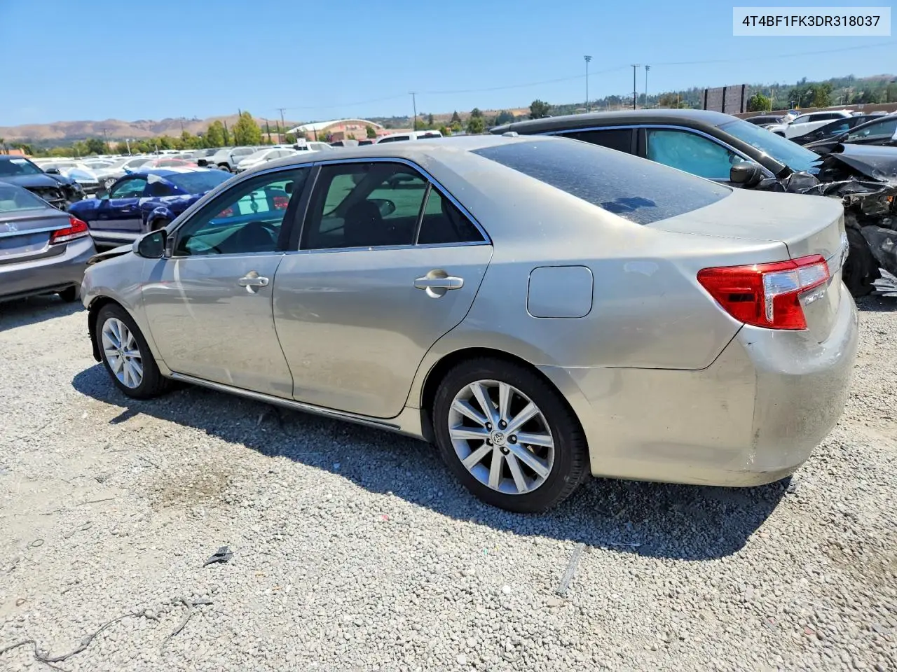 2013 Toyota Camry VIN: 4T4BF1FK3DR318037 Lot: 58442296