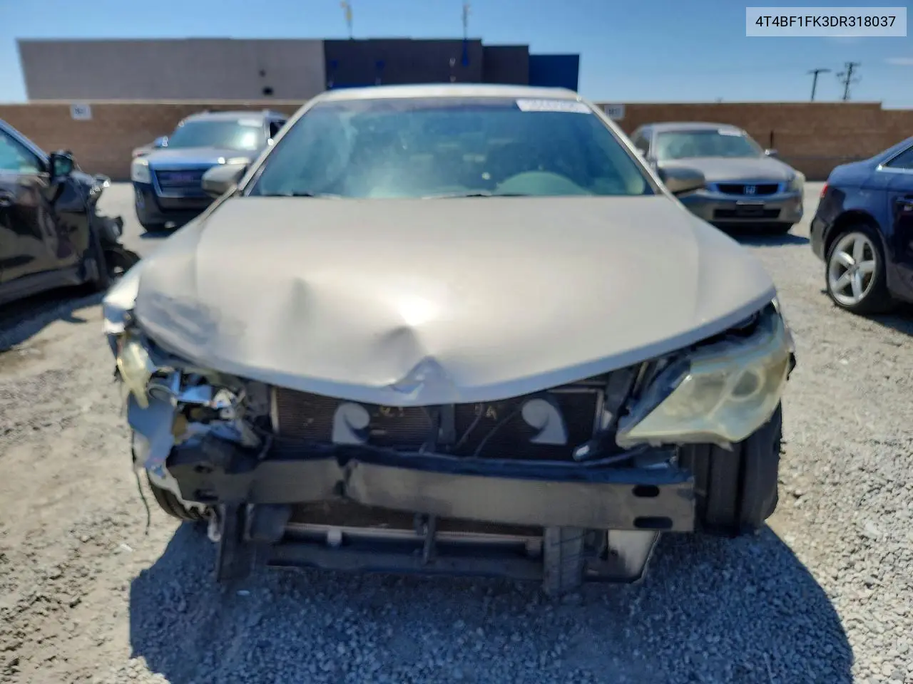 2013 Toyota Camry VIN: 4T4BF1FK3DR318037 Lot: 58442296