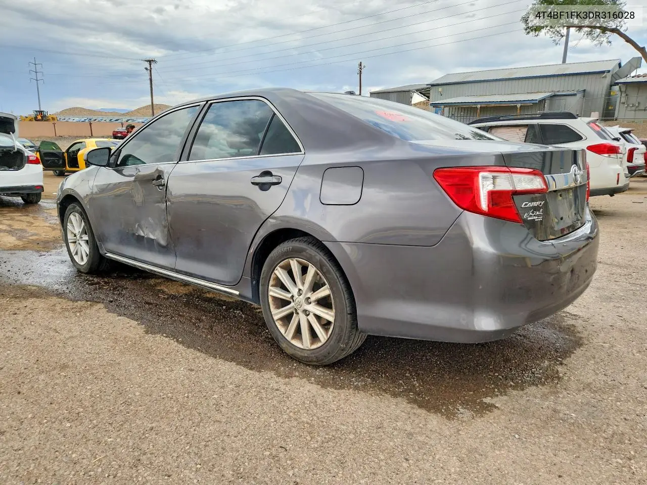 2013 Toyota Camry Xle VIN: 4T4BF1FK3DR316028 Lot: 58484826