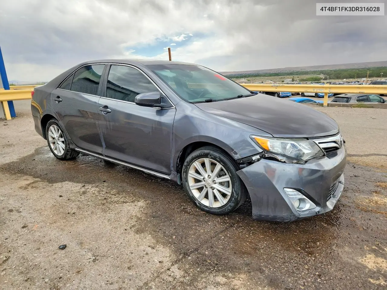 2013 Toyota Camry Xle VIN: 4T4BF1FK3DR316028 Lot: 58484826