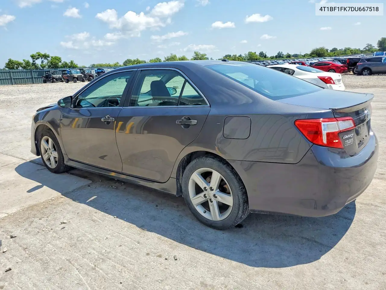 2013 Toyota Camry Se VIN: 4T1BF1FK7DU667518 Lot: 58646486