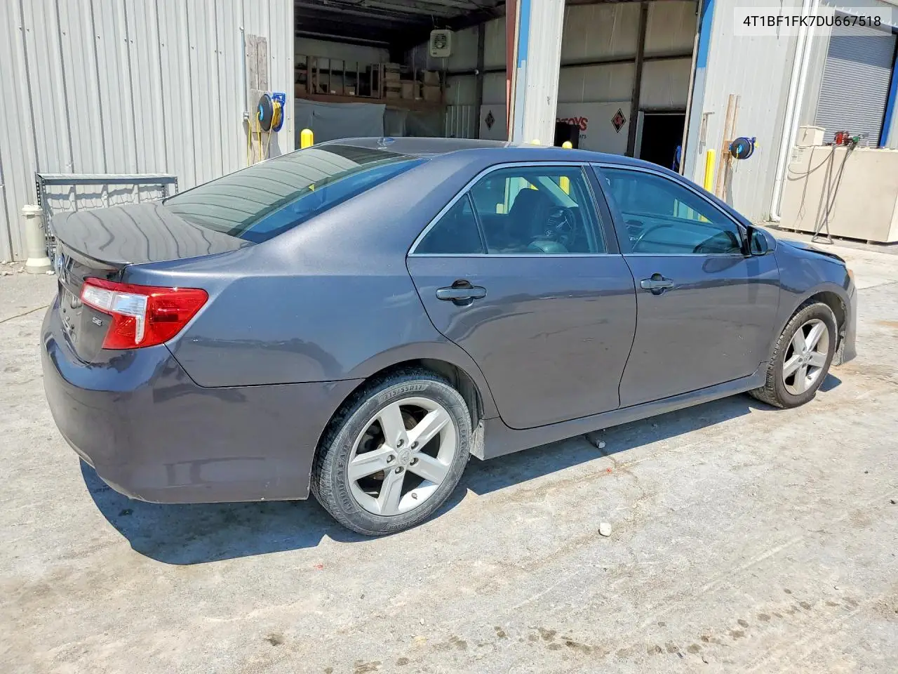 2013 Toyota Camry Se VIN: 4T1BF1FK7DU667518 Lot: 58646486