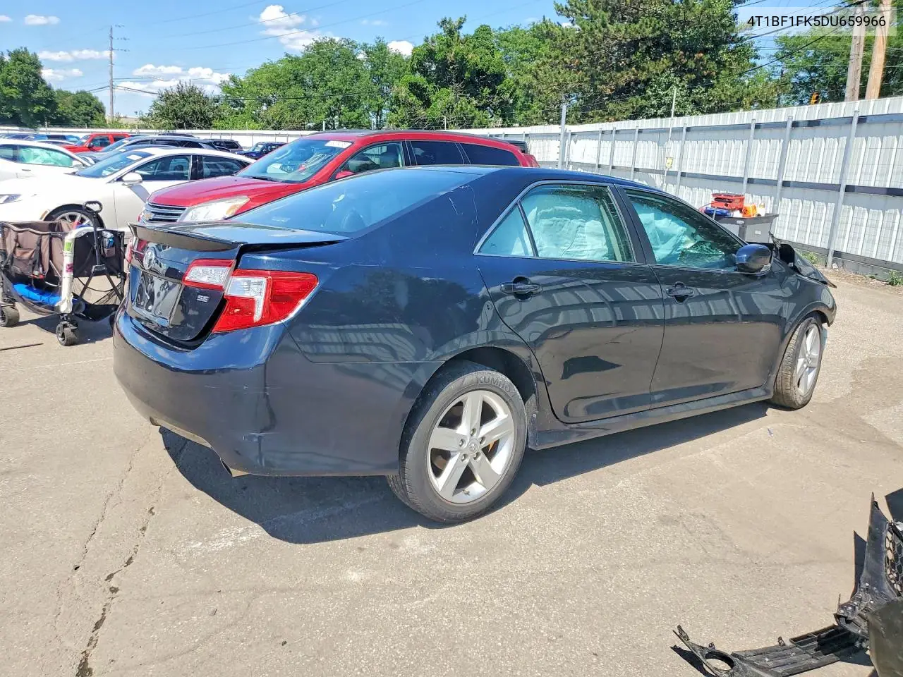 2013 Toyota Camry Se VIN: 4T1BF1FK5DU659966 Lot: 58789116