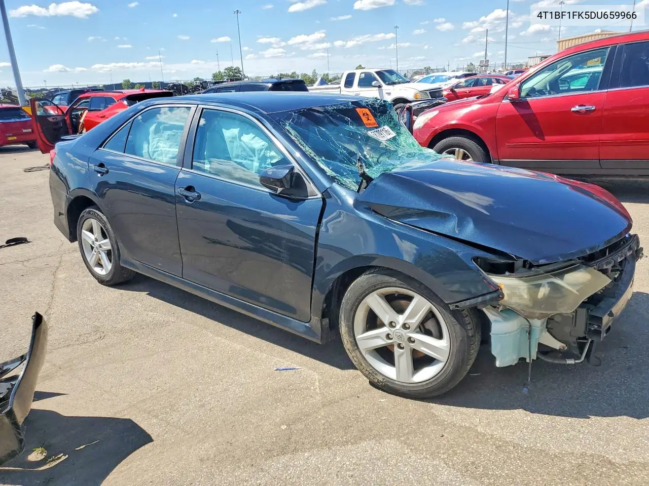 2013 Toyota Camry Se VIN: 4T1BF1FK5DU659966 Lot: 58789116