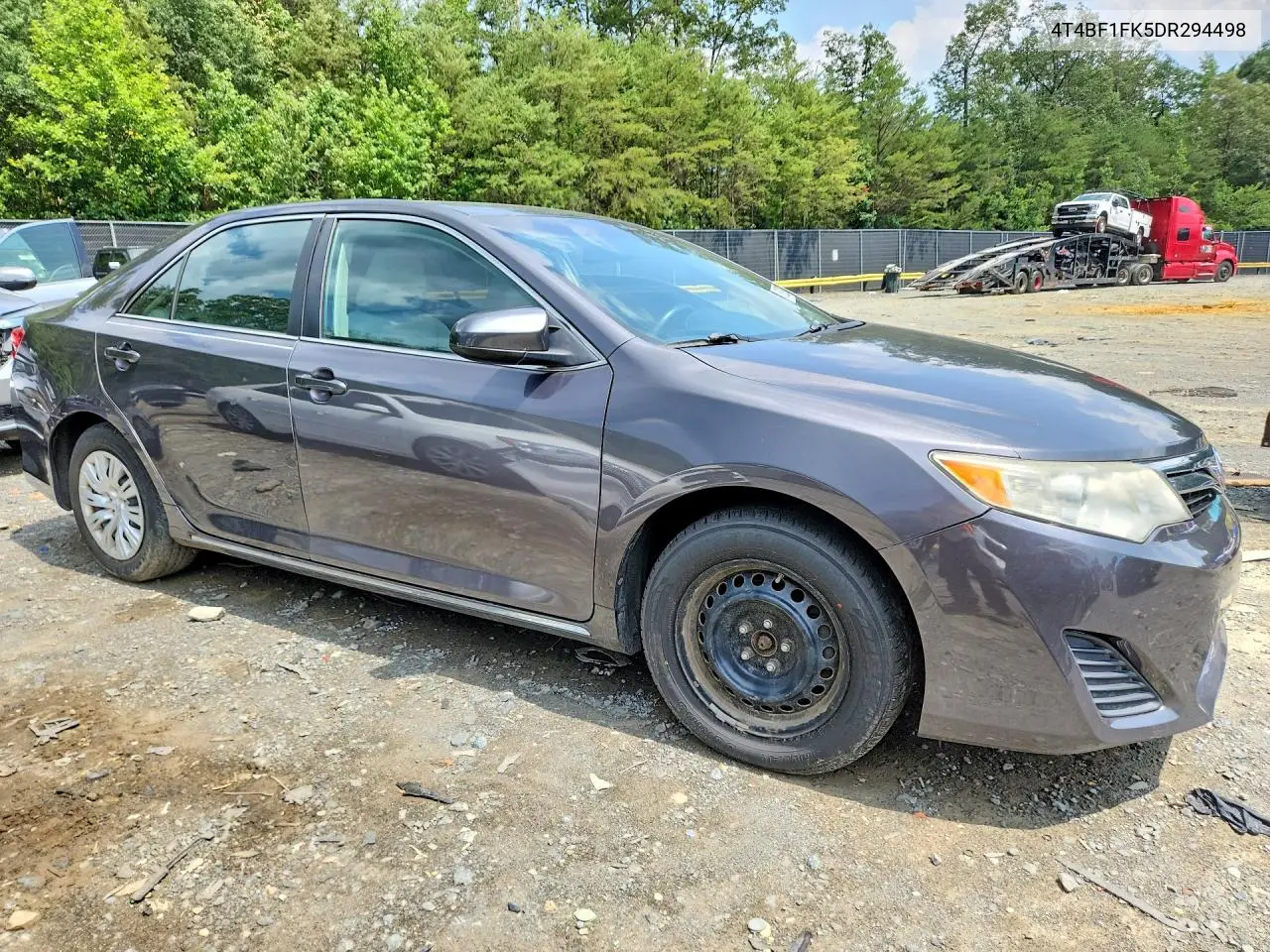 2013 Toyota Camry Le VIN: 4T4BF1FK5DR294498 Lot: 60829036