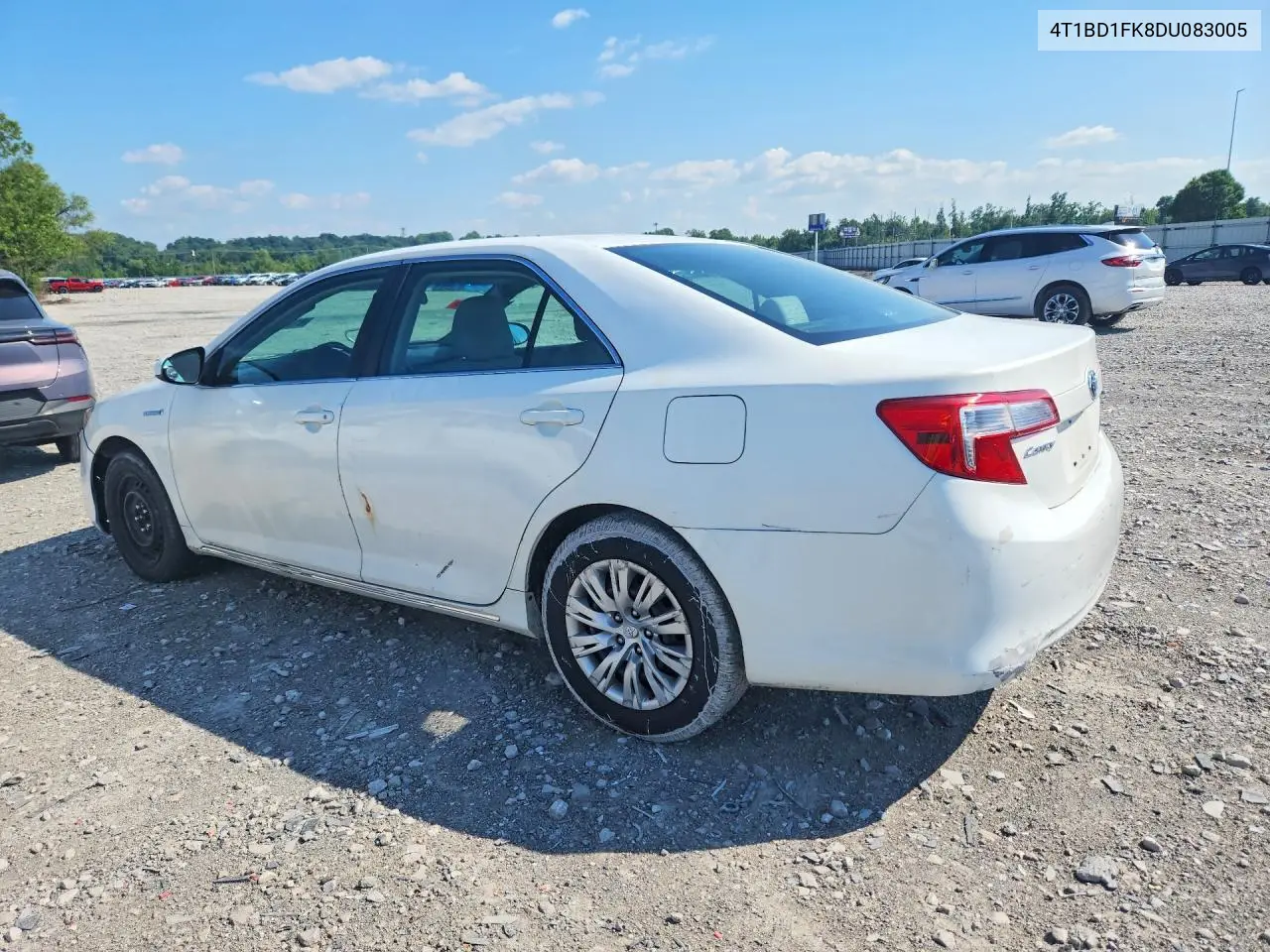2013 Toyota Camry Hybrid Le VIN: 4T1BD1FK8DU083005 Lot: 61001866