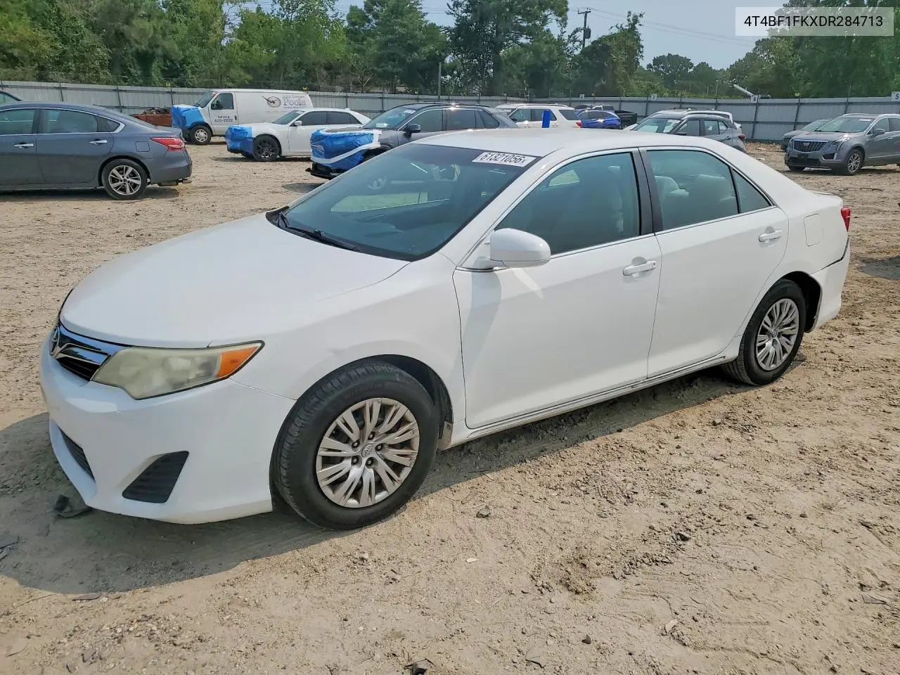 2013 Toyota Camry Le VIN: 4T4BF1FKXDR284713 Lot: 61321056
