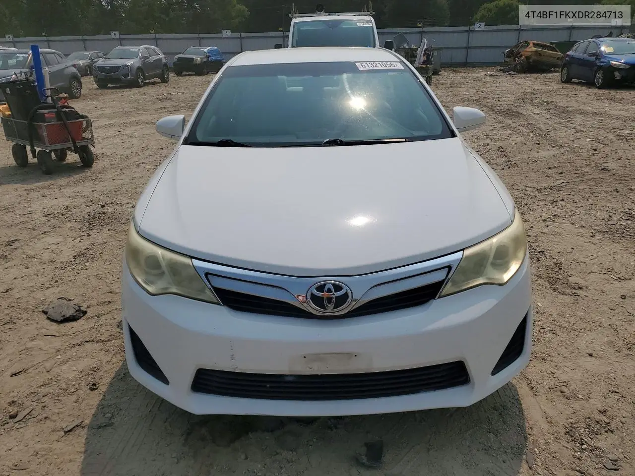 2013 Toyota Camry Le VIN: 4T4BF1FKXDR284713 Lot: 61321056