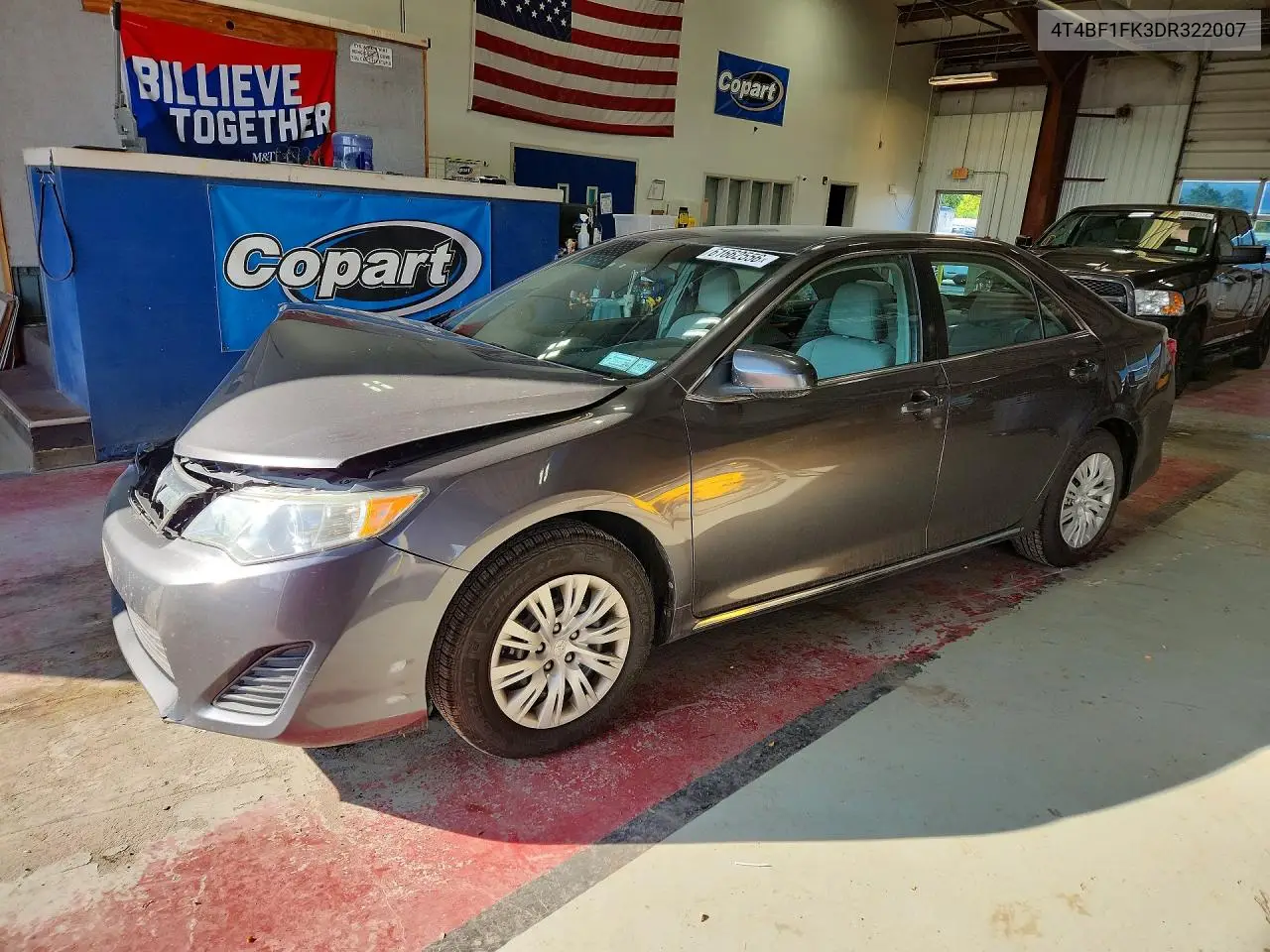 4T4BF1FK3DR322007 2013 Toyota Camry Le