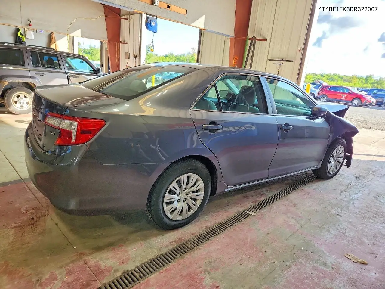 4T4BF1FK3DR322007 2013 Toyota Camry Le