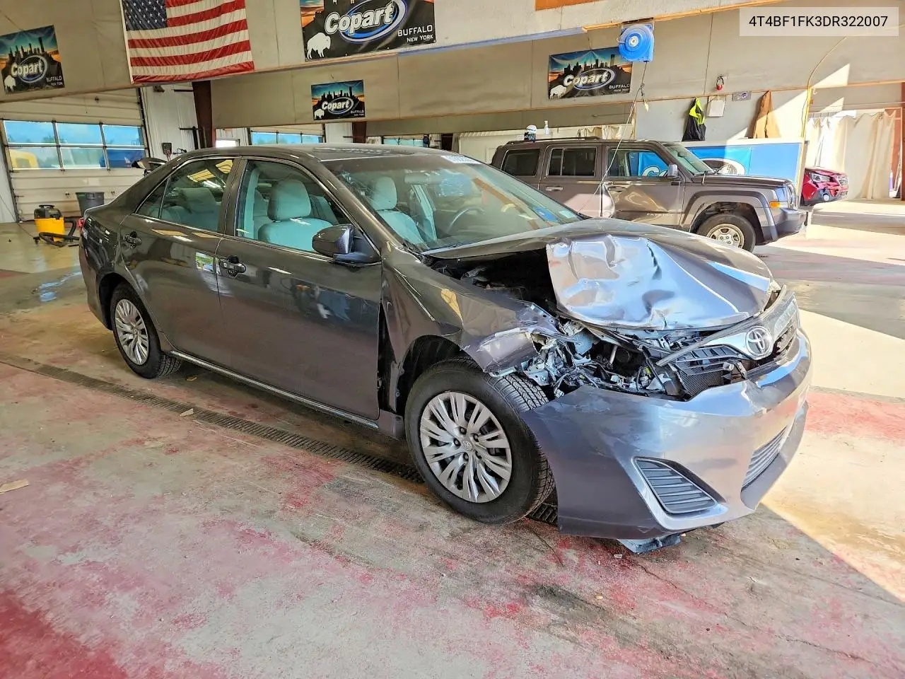 4T4BF1FK3DR322007 2013 Toyota Camry Le
