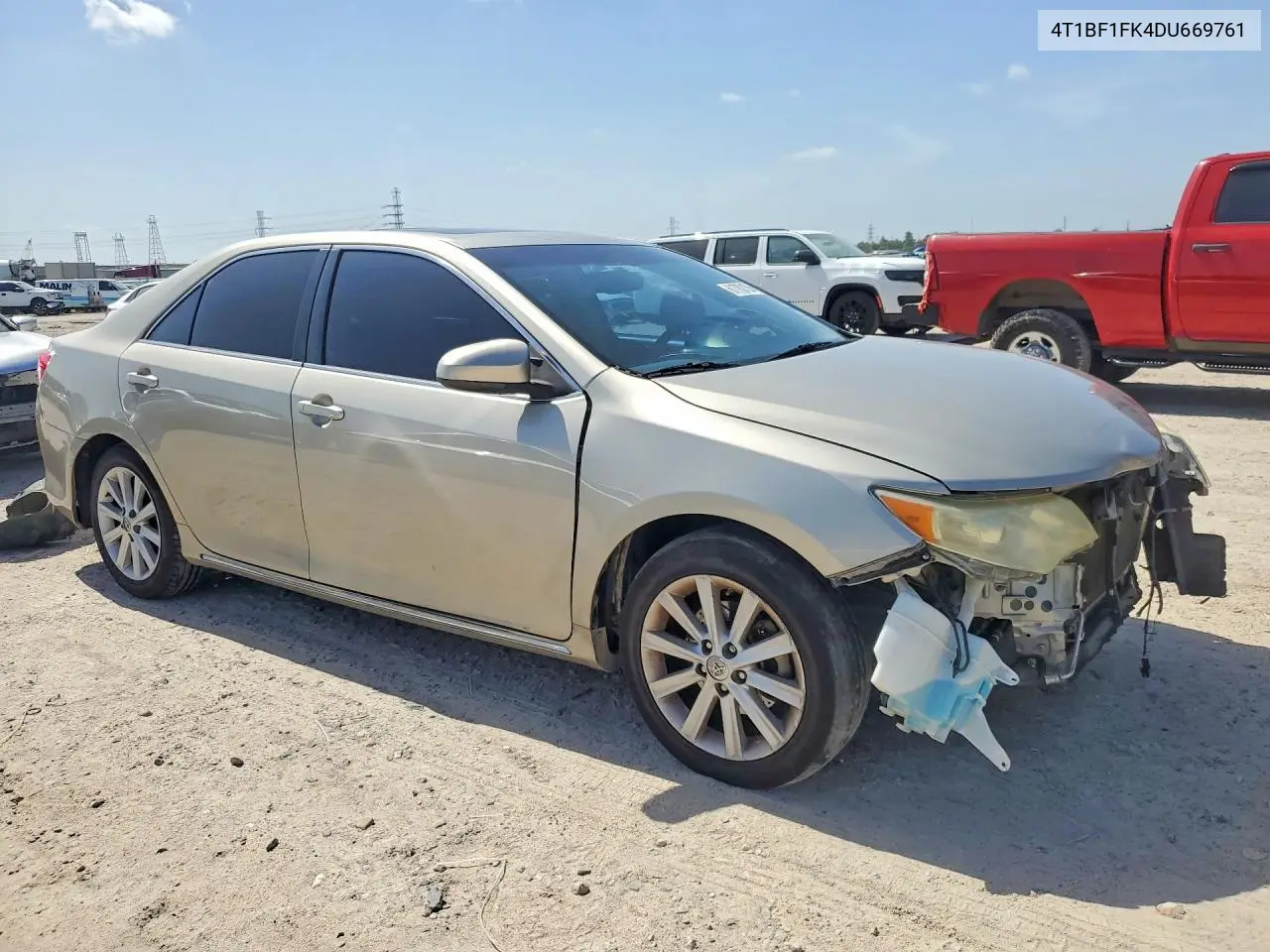 2013 Toyota Camry Xle VIN: 4T1BF1FK4DU669761 Lot: 61782156