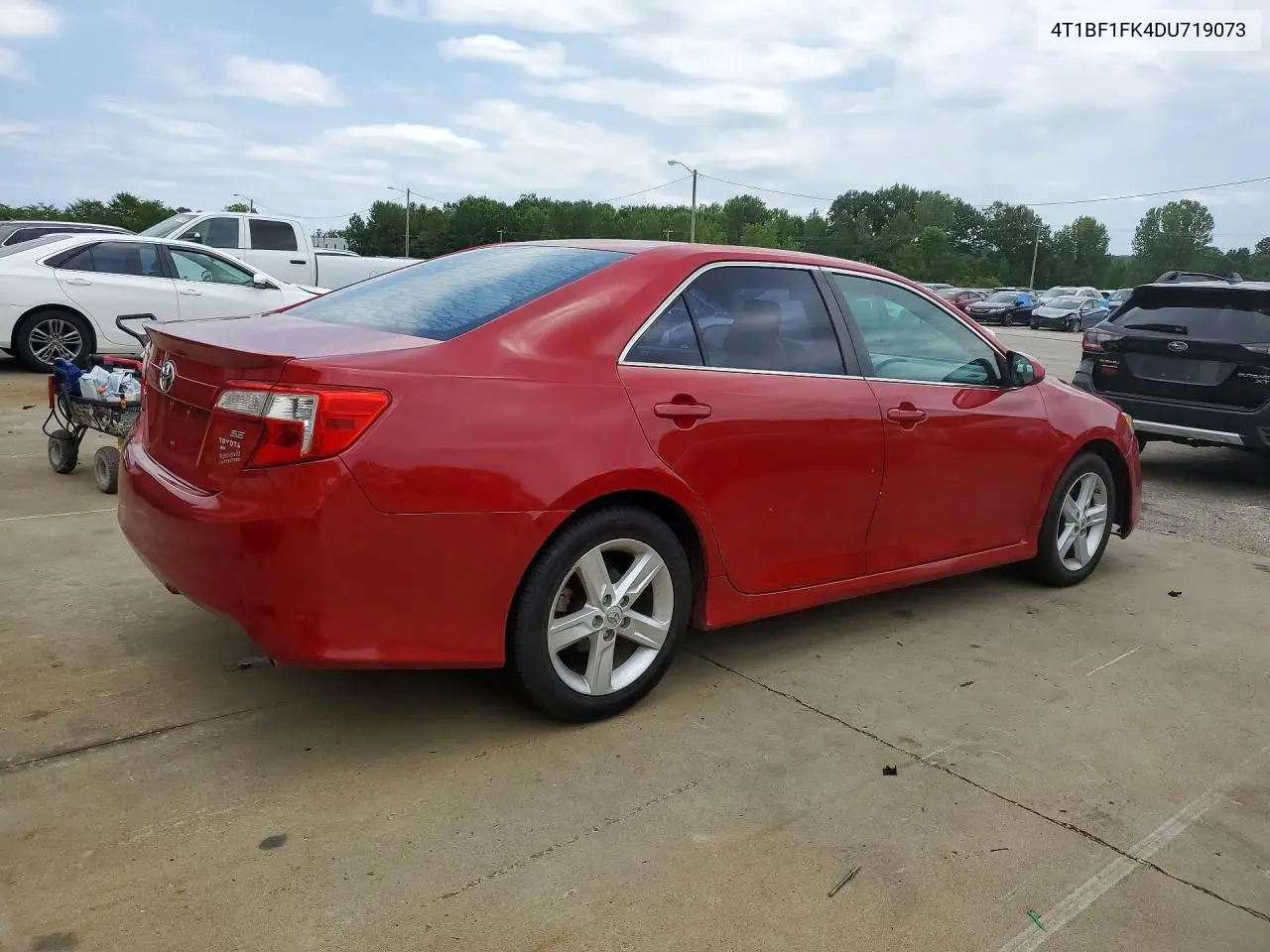 2013 Toyota Camry Se VIN: 4T1BF1FK4DU719073 Lot: 61853926
