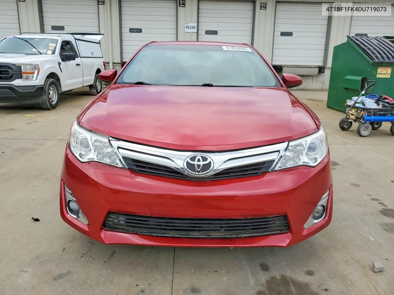 2013 Toyota Camry Se VIN: 4T1BF1FK4DU719073 Lot: 61853926