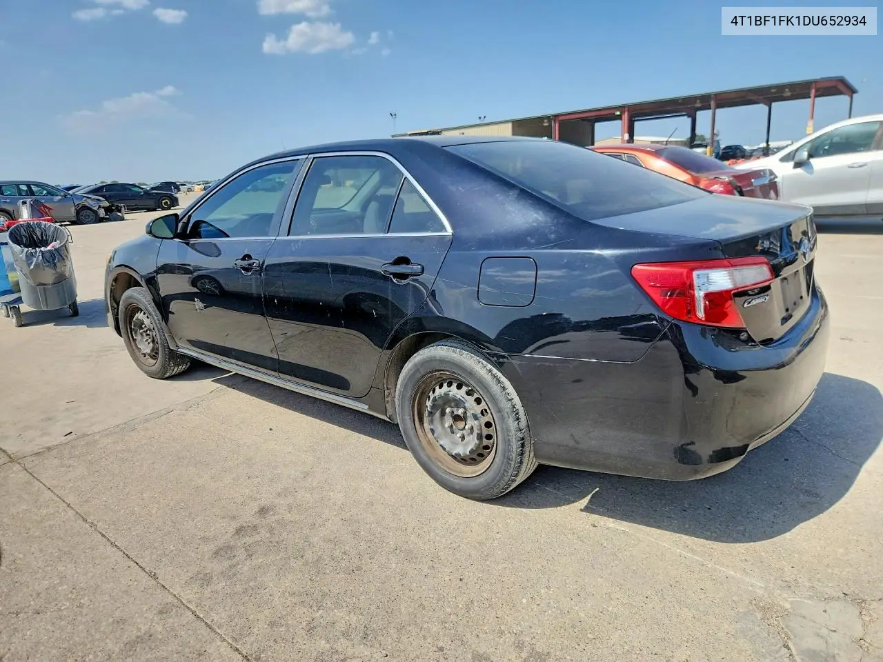 2013 Toyota Camry Le VIN: 4T1BF1FK1DU652934 Lot: 61964416