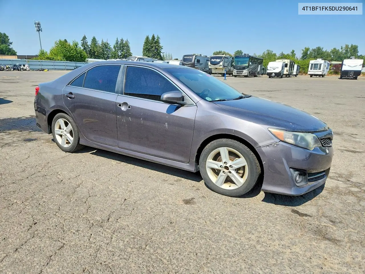 2013 Toyota Camry Se VIN: 4T1BF1FK5DU290641 Lot: 62125686