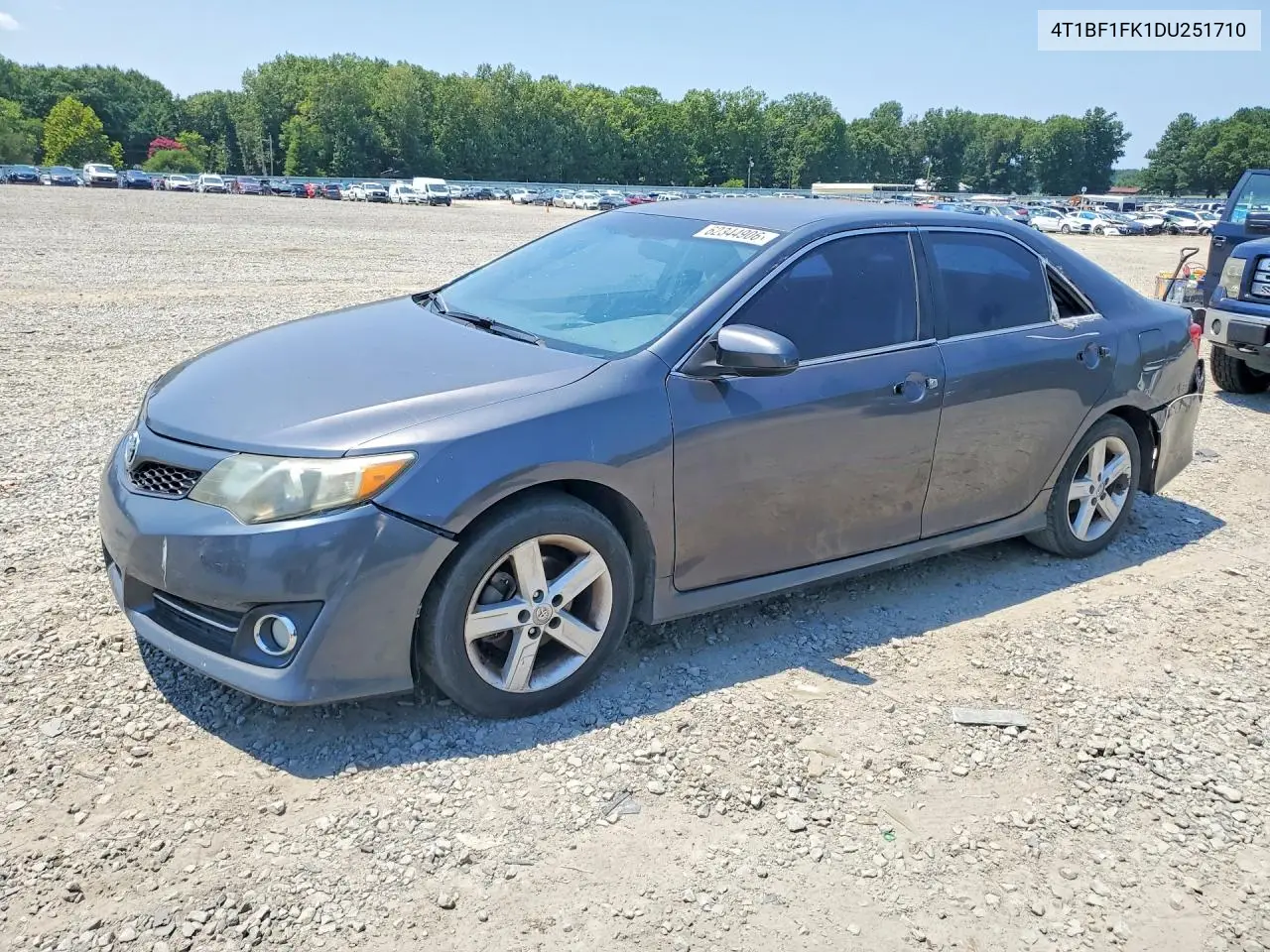 2013 Toyota Camry Se VIN: 4T1BF1FK1DU251710 Lot: 62344906