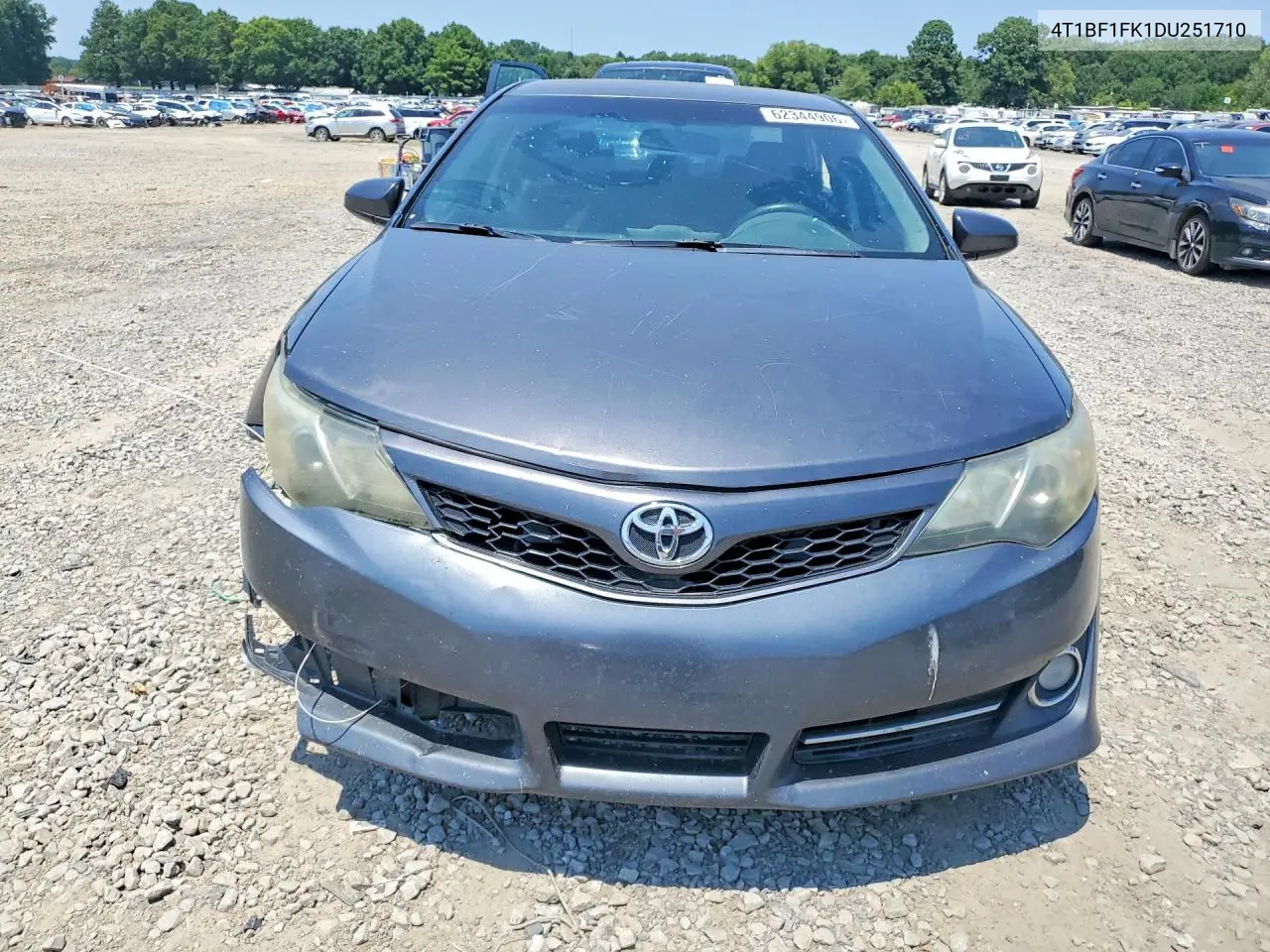 2013 Toyota Camry Se VIN: 4T1BF1FK1DU251710 Lot: 62344906