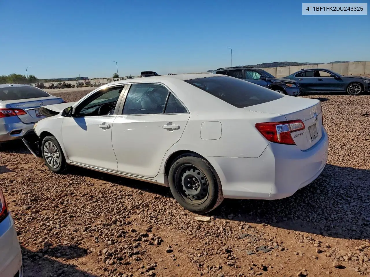 4T1BF1FK2DU243325 2013 Toyota Camry L